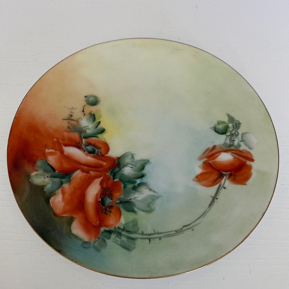 Vintage Tirschenreuther Porcelain Factory Bavaria China Plate!